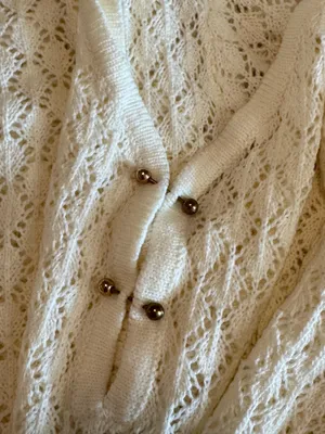Beige crochet maxi dress cover up thumbnail 4