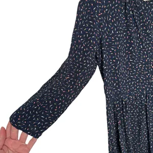Anthropologie Maeve Juno Blue Colorful Speckle Print Dress Sz Xs thumbnail 5