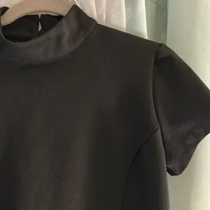NY & Co Size M Black Cutout Back Blouse thumbnail 4