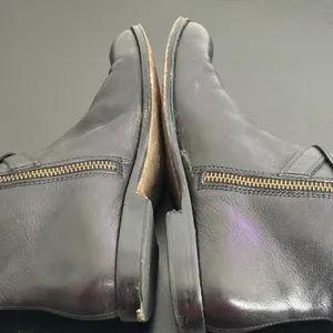 Vintage COACH Monique Equestrian Riding Boots Black Leather Calf Length Size 7 B thumbnail 14