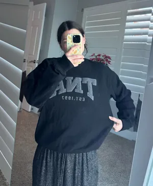 Aritzia TNA Sweatfleece Cozy Fleece sweater thumbnail 1