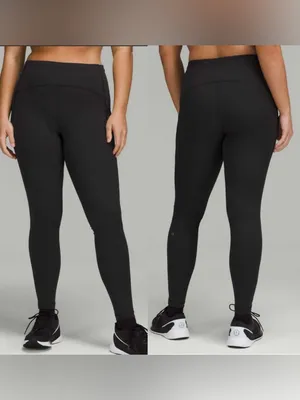 Lululemon Swift Speed High Rise Tight 28" Legging Luxtreme Pockets Black Size 6 thumbnail 2