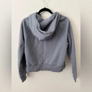Vuori Women’s Restore Half zip Hoodie in Flint Smalll thumbnail 4