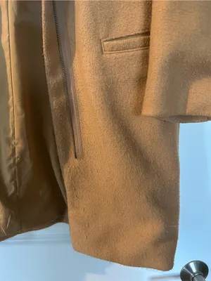 Old Navy Camel Brown Winter Coat thumbnail 4