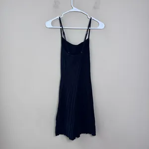 Abercrombie & Fitch Crossback Ribbed Elevated Knit Mini Dress thumbnail 8
