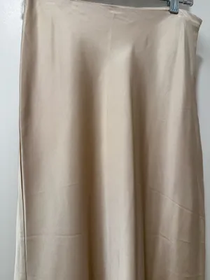 Abercrombie & Fitch satin midi skirt thumbnail 4