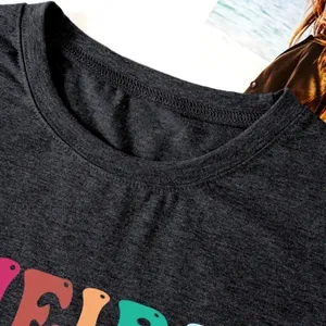 Weird Moms Build Character T-Shirt Deep Gray 8/10 thumbnail 3