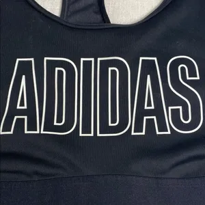 Adidas Women's Black Sports Bra size L thumbnail 3