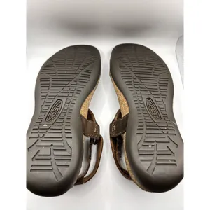 Keen‎ Kaci Ana Womens Brown Leather T-Strap Comfort Sandals Size 7.5 EU 38 thumbnail 9