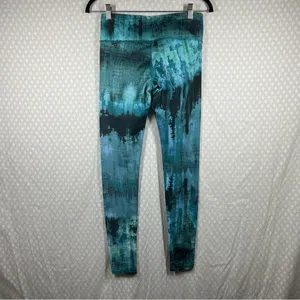 Alo Yoga Blue Black‎ Space Dye Leggings thumbnail 5