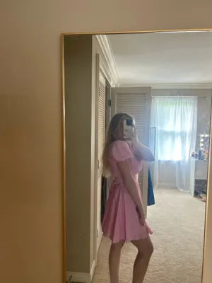 Blu Pepper Pink Baby Doll Mini Dress thumbnail 2
