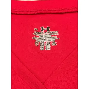 New Under Armour women's medium pink V-neck tank thumbnail 2