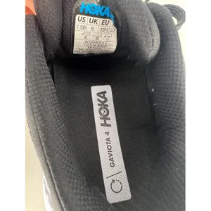HOKA Gaviota 4 Black White Running Shoes‎ Women's Size 7.5B thumbnail 8