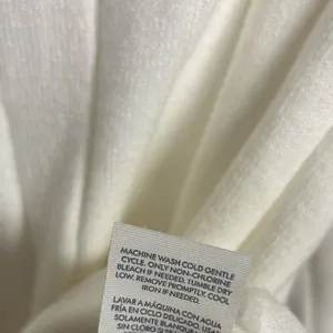 No‎ Boundaries Ivory Ribbed Top Size XL thumbnail 6
