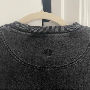 Anine Bing Black Romona Crewneck Los Angeles Sweatshirt black wash‎ pullover thumbnail 6