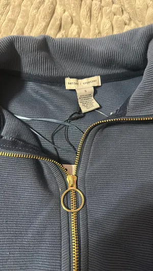 Half zip jacket Blue thumbnail 3