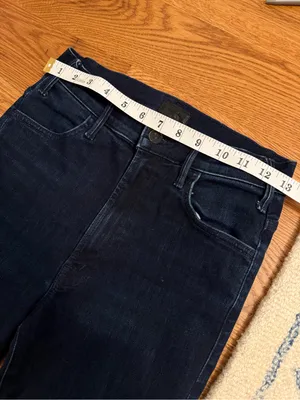 MOTHER Denim Jeans The Hustler Ankle Fray size 26 thumbnail 3