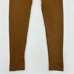 Set Active Leggings Brown Women Size XS Running‎ Yoga Athletic Micro Fiber Nylon thumbnail 5
