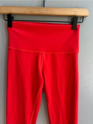 Lululemon Wunder Train High-Rise Tight 28" in Hot Heat Red Size 4 thumbnail 6
