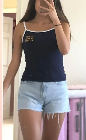 Forever 21 Navy Blue Tank Top thumbnail 2