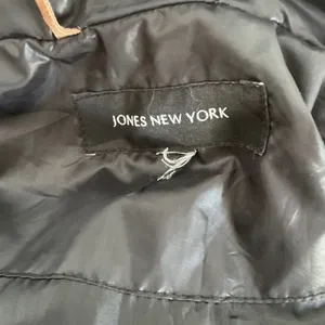 Black Belted Puffer Coat Down Insulated Quilted Jacket Jones New York J23700X-ME thumbnail 5
