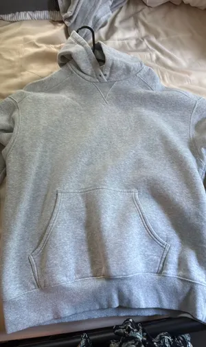 oversized grey offline grey hoodie thumbnail 1