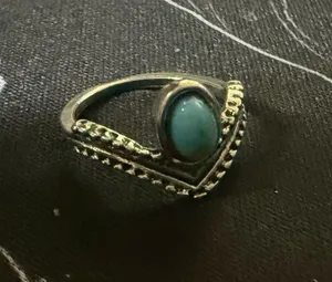 Turquoise Boutique Ring Silver thumbnail 1