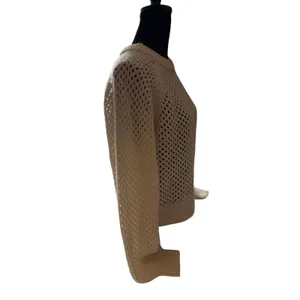 Joie Cream Alpaca Wool Blend Textured Sweater XS thumbnail 5