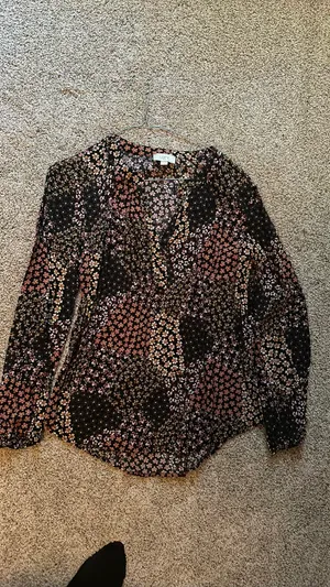 long sleeve summer blouse thumbnail 1