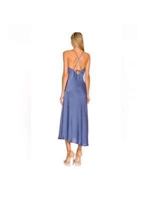 ASTR the label Gaia Slip Dress in blue size M thumbnail 7