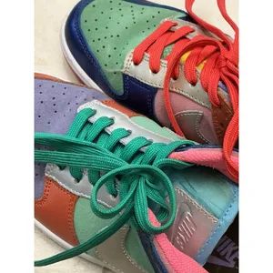 Nike Dunk Low SE Patchwork Multi-Color‎ Sneakers DN0855-600 Womens Size 7 thumbnail 10