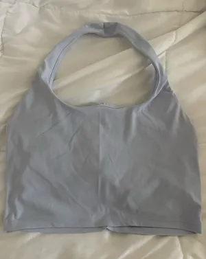 Amazon Blue Halter Top thumbnail 1