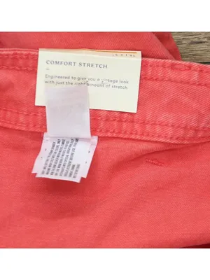 NWT Universal Thread High-Rise Sailor Denim Jean Shorts 93070841 Red 16 thumbnail 5
