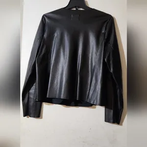 Worthington Black faux leather jacket thumbnail 3