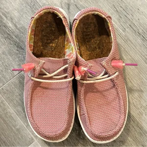 Hey Dude Shoes Wendy Knit 2 Desert Rose Women's Size 6 thumbnail 4