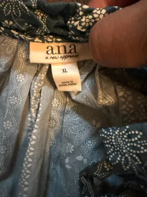 a.n.a Paisley Print Blouse size XL thumbnail 2