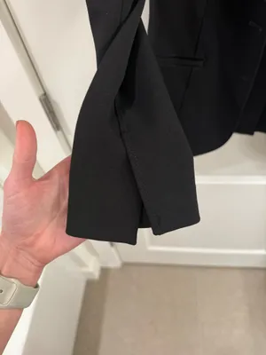 White House Black Market Blazer Black thumbnail 3