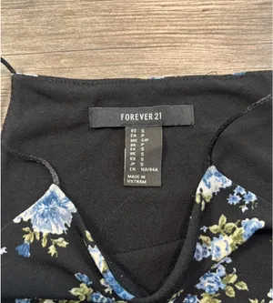 Forever 21 Floral Crop Tank Top thumbnail 8