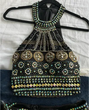 Crystal Doll Two-Piece Rhinestone Set thumbnail 2