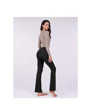 ODODOS Straight Leg Yoga Pants for Women with Pockets, XXL thumbnail 3