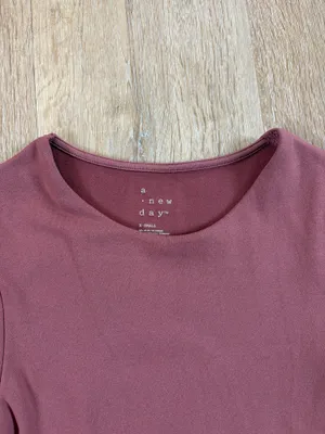 Darn Pink Long Sleeve Bodysuit thumbnail 4