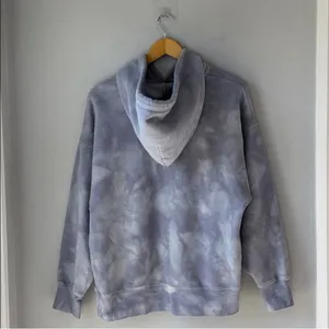 Aritzia TNA Cozy AF Fleece Tie Dye Boyfriend Hoodie Sweatshirt thumbnail 2