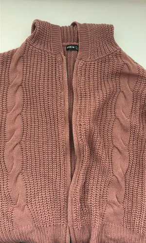 SheIn sweater zip up thumbnail 1
