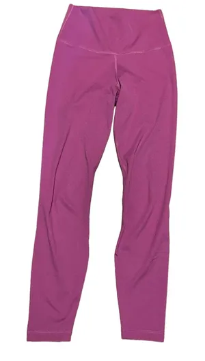 NIKE Women's Dri-FIT Mid-Rise Full Length Leggings Size‎ Small Purple thumbnail 1