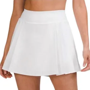 Lululemon Side-Pleat High-Rise Tennis Skirt White size 4 thumbnail 1