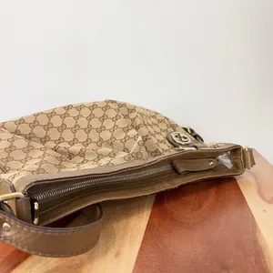 Pre-Owned Gucci GG Canvas Sukey Shoulder Bag‎ 296884 thumbnail 8