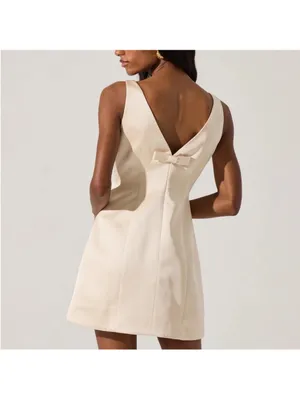 ASTR The Label Alisanne Satin Mini Dress size small bridal wedding‎ rehearsal thumbnail 10