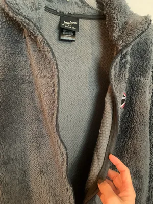 Georgia Zip Up Jacket Gray Size L thumbnail 2