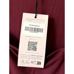 Oh Polly Ainslee Modal Square-Neck Bodycon Midi Dress in Wine Size XL thumbnail 7