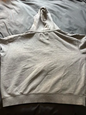 BDG grey zip up hoodie  thumbnail 3